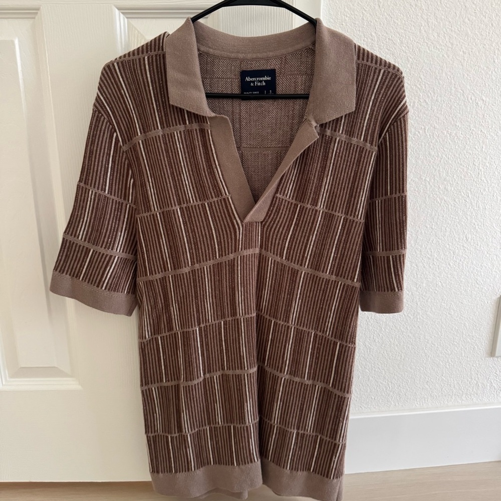 Abercrombie & Fitch Johnny Collar Sweater Polo